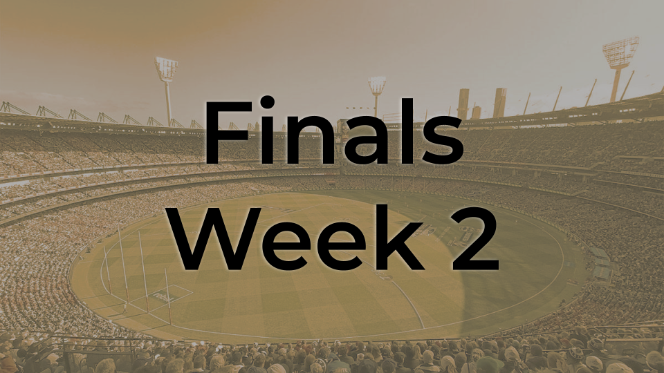 AFL Finals Week 2 Tickets