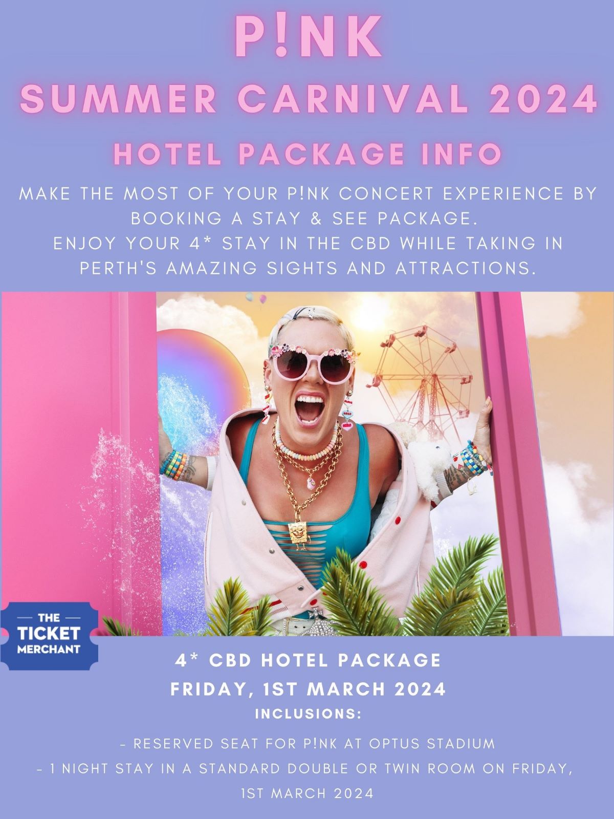pink australian tour ticket prices